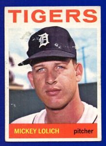 MICKEY LOLICH ROOKIE tigers 1964 TOPPS #128