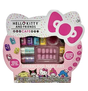 Hello Kitty and Friends CAFE Kit Nail Art Sparkling! Ottimo regalo! NUOVO DI ZECCA! - Foto 1 di 5