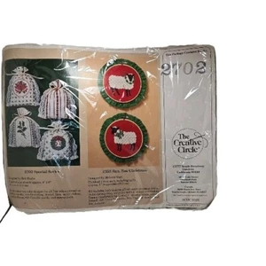 Creative Circle Christmas Special Sacks Kit 2702 4”x6” Qty 4 1985 Sealed New - Picture 1 of 4