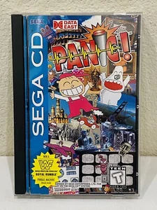 Panic! (Sega CD Data East) Complete CIB W Reg & WWF sticker - Picture 1 of 5