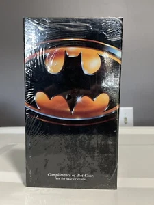 Batman VHS Diet Coke Sealed 1989 Promo Screener Demo Tape Warner Bros Watermarks - Picture 1 of 10