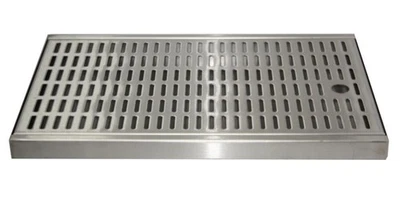 Edelstahl Tropfblech Tropfschale  24x17,30x15,30x20,44x19/27,50x20/25/30,70x30cm - Bild 1 von 4