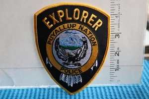 Parche de policía india tribal PUYALLUP POLICÍA NACIONAL EXPLORADOR DE WASHINGTON - Imagen 1 de 1