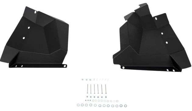 Protectores de espacio para pies Moose negros Can-Am Defender Foto 1 de 1