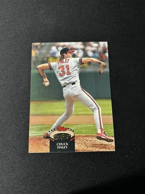 1992 Stadium Club #315 Chuck FinleyCalifornia Angels - Image 1 of 2