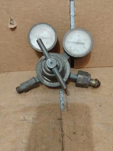 Vintage Victor Torch Gauge 30 psi 350 psi Brass Gauge - Picture 1 of 5