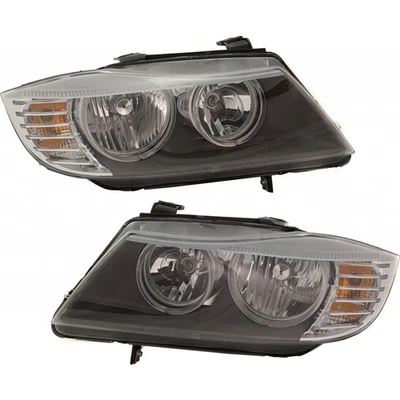 Par de faros laterales de conductor y pasajero DOT para BMW 328i 2009-2012 Foto 1 de 4