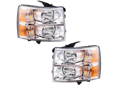 Juego de montaje de faros Brock 12911PDQK para Chevrolet Silverado 1500 2007-2013 Foto 1 de 2