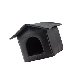 Outdoor Weatherproof Portable Stray Cats Shelter Tent Warm House for Feral Cats - Picture 1 of 11