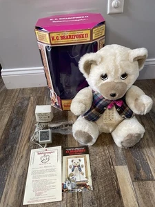 TeleConcepts 1987 K.C. Bearifone II animiertes sprechendes Telefon Plüsch mit Box - Bild 1 von 11