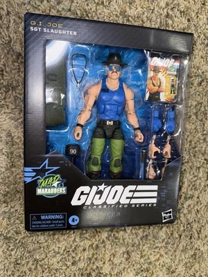 Hasbro GI Joe Classified Series Mad Marauders #129 SGT SLAUGHTER 6” Figure NEW - Image 1 of 4