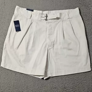 $198 Polo Ralph Lauren Regatta Ejército Gurkha Cinturón Relajado Chino Pantalones Cortos Talla 40 Nuevo con Etiquetas - Imagen 1 de 8