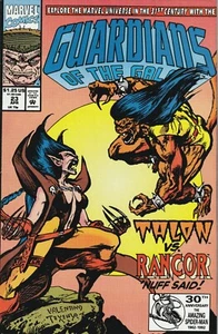 GUARDIANES DE LA GALAXIA #23 / GARRA VS. RANCOR / MARVEL COMICS 1992 - Imagen 1 de 1