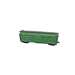 Model Power HO Scale Green Rio Grande Boxcar with road number 37713 - Picture 1 of 7