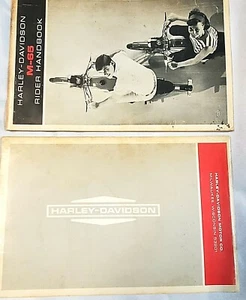 ORIGINAL HARLEY-DAVIDSON M-65 RIDERS HANDBOOK 1966 67  - Picture 1 of 8