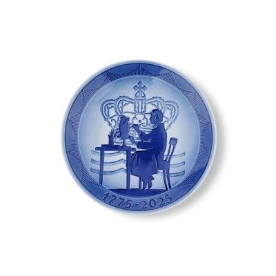 Royal Copenhagen 1074930 piatto anniversario 1775-2025 18cm