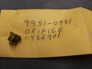 COLEMAN 9951-0931 DGPA LP # 42 ORIFICE BRASS - Picture 1 of 3