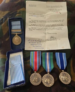 Boxed UN Korea Medal Group - Picture 1 of 5