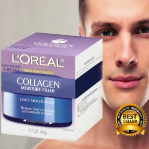 Tratamiento Para Las Arrugas Crema Antiarrugas Hombre Hidratante Facial Colageno - Picture 1 of 13