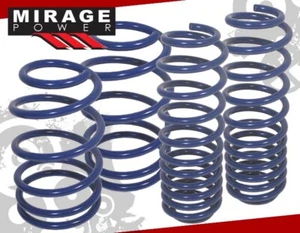 For 95-98 Nissan 180SX 200SX S14 Silvia KA24DE Lowering Sport Springs Set Blue - Picture 1 of 4