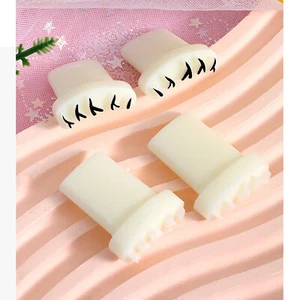 Frauen Mädchen Make-up Zubehör Werkzeug spart Zeit und Mühe 2 Stück Silikon weich - Bild 1 von 6