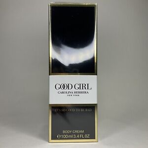 Carolina Herrera Good Girl Body Cream, Full Size, 3.4 oz, New in Box, Sealed