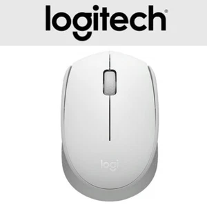 LOGITECH Wireless Mouse M170 White Multi-Pairing Ergonomic Optical Sensor - Picture 1 of 8