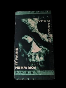 Type O Negative For When It Rains (VHS, 1994) Christian Woman "Black No 1" OOP - Picture 1 of 8