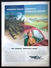 1944 Vintage Print ad for Bendix Aviation Corp Effortless Driving WW2