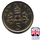 A British 1975 Elizabeth Ii Five Pence 5P Coin, 49 Years Old!