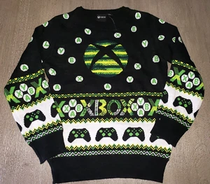 XBOX X BOX NEW NWOT BOYS SWEATER TOP KNIT size 9-10 years BLACK nice! - Picture 1 of 1