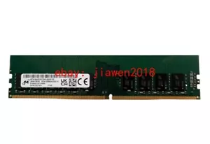 Micron 16GB 2Rx8 PC4-3200 RDIMM DDR4-25600 ECC REG Registered Server Memory RAM - Picture 1 of 4