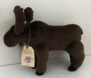 Vintage North American Bear Co Elch 10 Zoll Plüschtier Stofftier Spielzeug 1998 - Bild 1 von 3