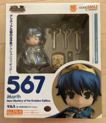 Fire Emblem Heroes New Mystery of The Emblem New Crest Mars Marth Nendoroid 567 Cover