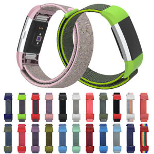 For Fitbit Charge 2 Smart Wristbands Bracelet Watch Band Nylon Loop Strap