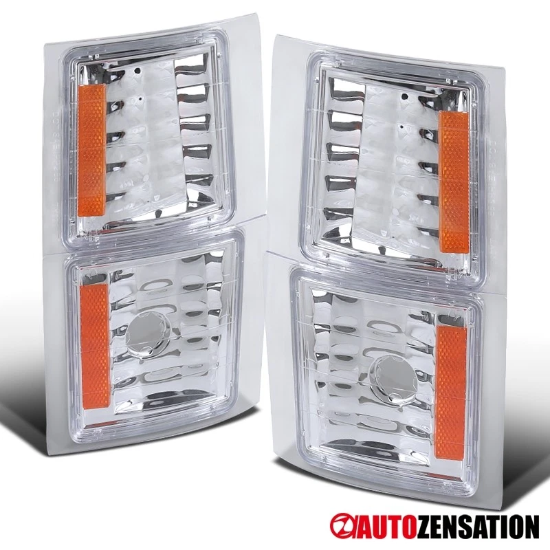 Fit 1994-1998 Chevy C/K 1500 2500 Silverado Tahoe Corner Lights Signal Lamps Foto 1 de 4
