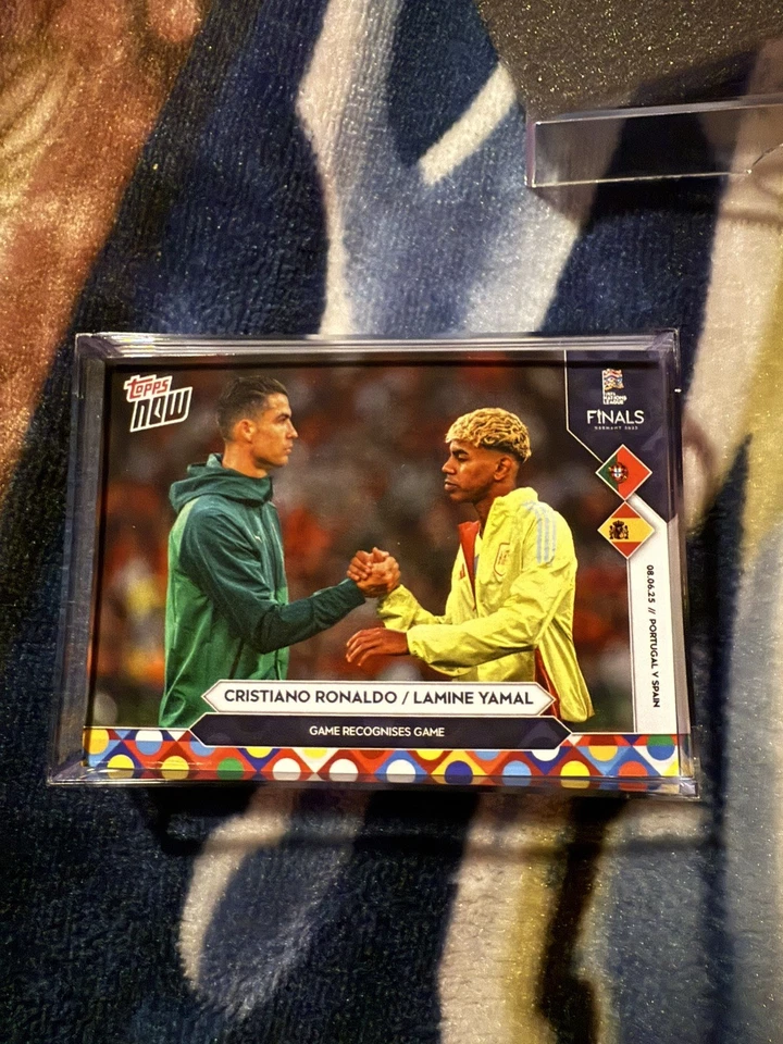 Cristiano Ronaldo / Lamine Yamal 2025 Topps Now UEFA Nations Final #008 - Bild 1 von 1