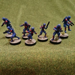 Star Wars Legion Mandalorian Super Commandos Rook Shadow Collective gut bemalt - Bild 1 von 7