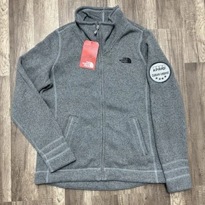 The North Face Jacket Womens Large Gray KPMG Sweater Full Zip Finance Accounting - Picture 1 of 10