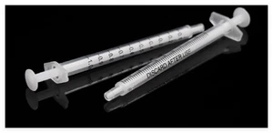 Disposable sterile syringes have no glue tips for lab use 100pcs 1ml 2 3 5 10 ml - Picture 1 of 7