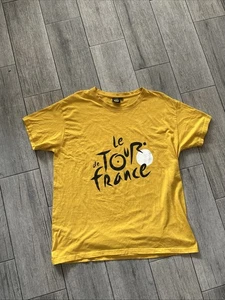 Le Tour de France Official Logo Shirt Gelb Herren 2XL Kurzarm - Bild 1 von 7