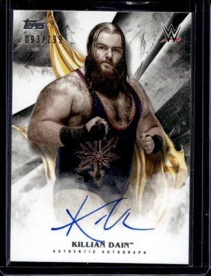 2019 Topps WWE Undisputed Killian Dain Auto #93/199 - Image 1 of 2