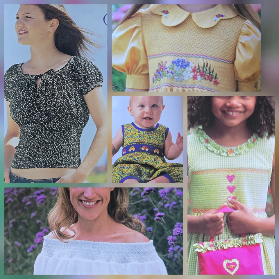 Mameluco Tren Vasco Top Campesino Adulto De Colección Corazón Patrón Smocking Revista 62 Foto 1 de 4