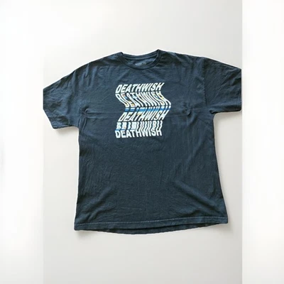 Vintage DeathWish Skateboards T-Shirt Men’s XL Black Rare - Image 1 of 4