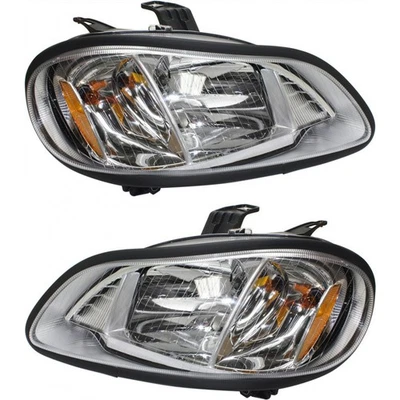 For Freightliner Business Class M2 Headlight 2004-2012 Passenger and Driver Pair - Imagem 1 de 4