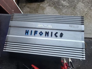 Hifonics BG-3300.1D Brutus Gamma Mono D 3300W Amplificatore Subwoofer Audio Auto - Foto 1 di 3
