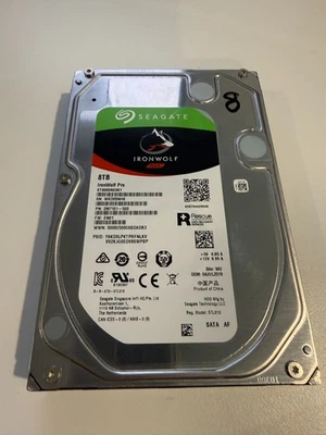 Seagate Ironwolf Pro 8tb 7200RPM ST8000NE001 - image 1 of 2