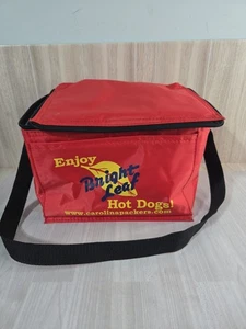 Koozie Brightleaf Hot Dog Lunch Bag Insulated 8 1/2 X 7 X 6 North Carolina  - Picture 1 of 7