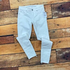 Articles of Society Carly Skinny Ankle Jeans Size 24 Raw Hem 4014NCR-229 Cannes