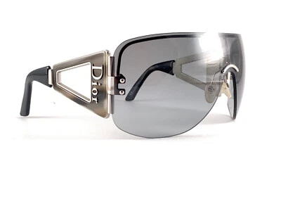 VINTAGE CHRISTIAN DIOR " ESCRIME " Y2K BUBBLE FRAME MADE IN ITALY SUNGLASSES - Image 1 of 4